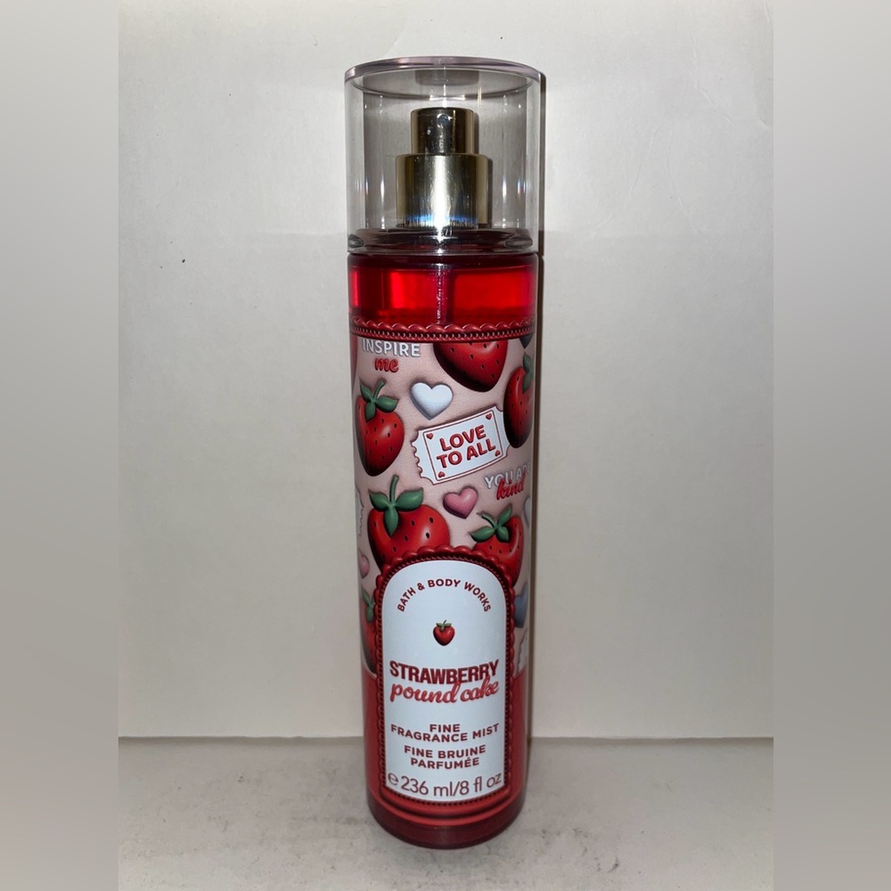 Bath & Body Works Strawberry Pound Cake Fine Fragrance Mist